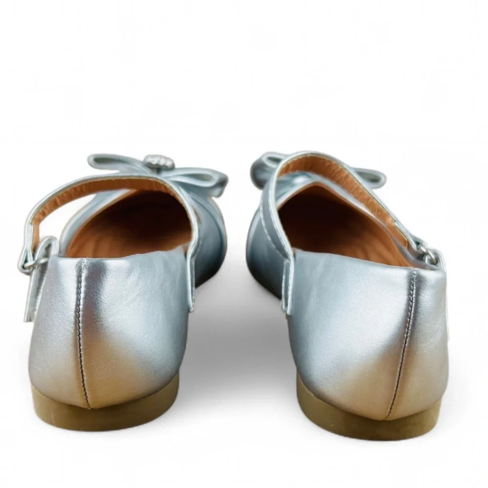 CHILDREN'S BALLERINA FLATS (EVANA) - Picture 3 of 6